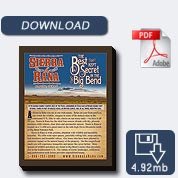 Sierra La Rana Brochure Download